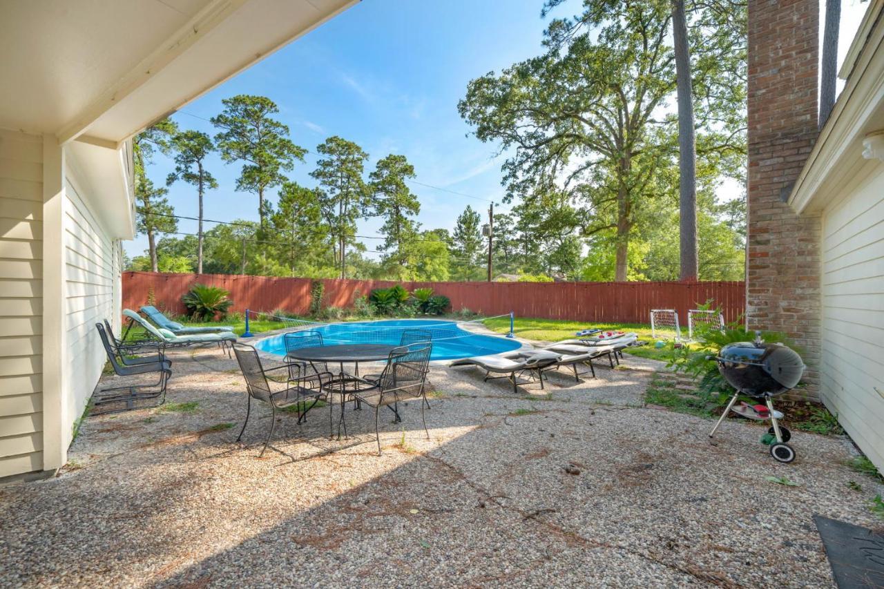 Pool Oasis Games Wifi Bbq Yard Sleep 16 Villa Houston Eksteriør billede